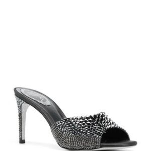 Rene Caovilla Crystal Mule